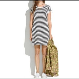 Madewell striped black and white dress. Size XS